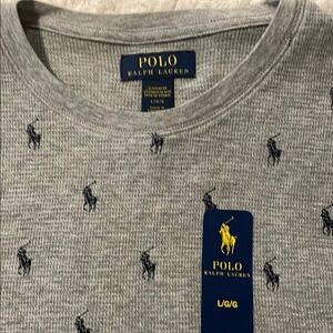 NWT Polo by Ralph Lauren Sleepwear - Gray Long Sleeve Shirt